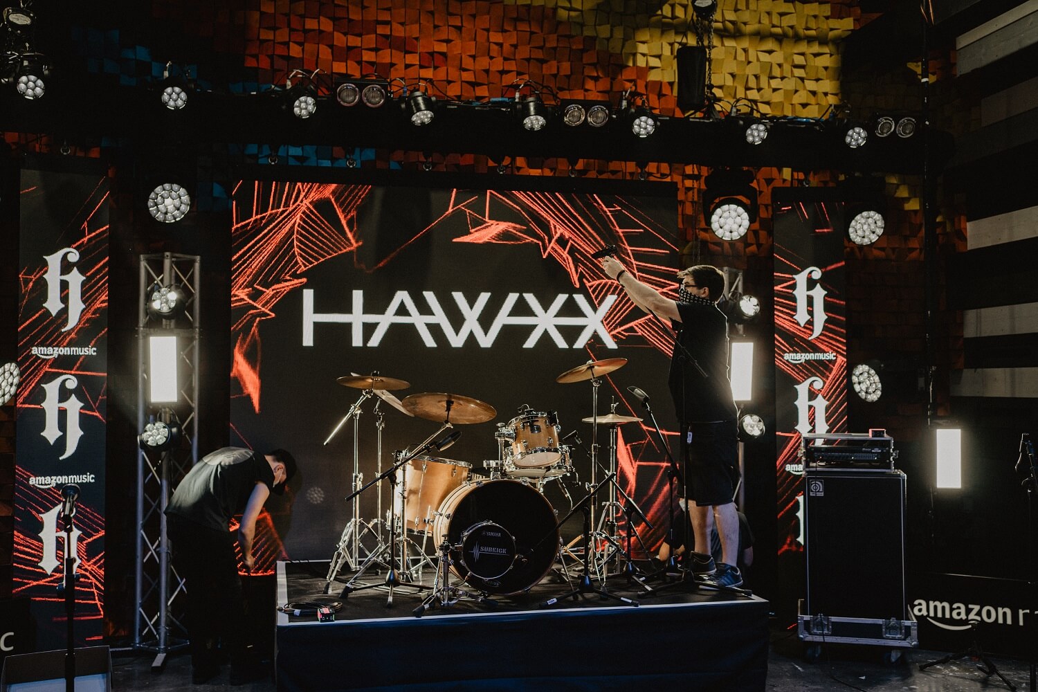 Live music build day ahead of Heavy Music Awards 2020