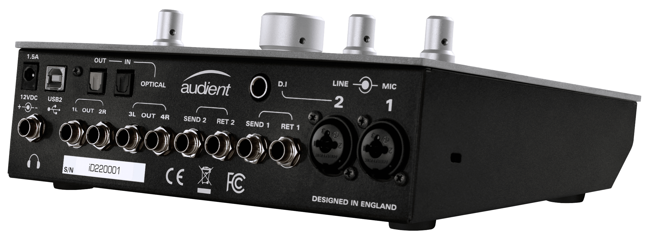 Ids 22. Audient id22 mk2. Аудиоинтерфейс Audient id22. Внешняя звуковая карта Audient id22. Аудио Интерфейс - Audient id22.