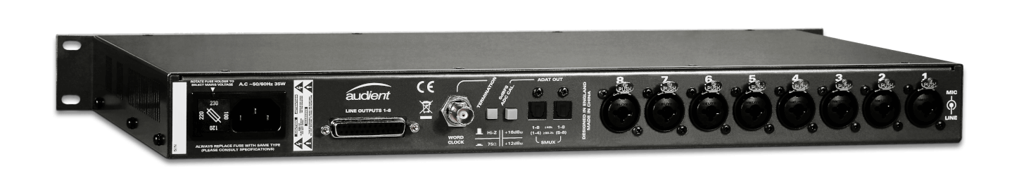 販売買 Audient/ASP800 8CHマイク・プリアンプ【オーディエント】 オーディオインターフェイス 