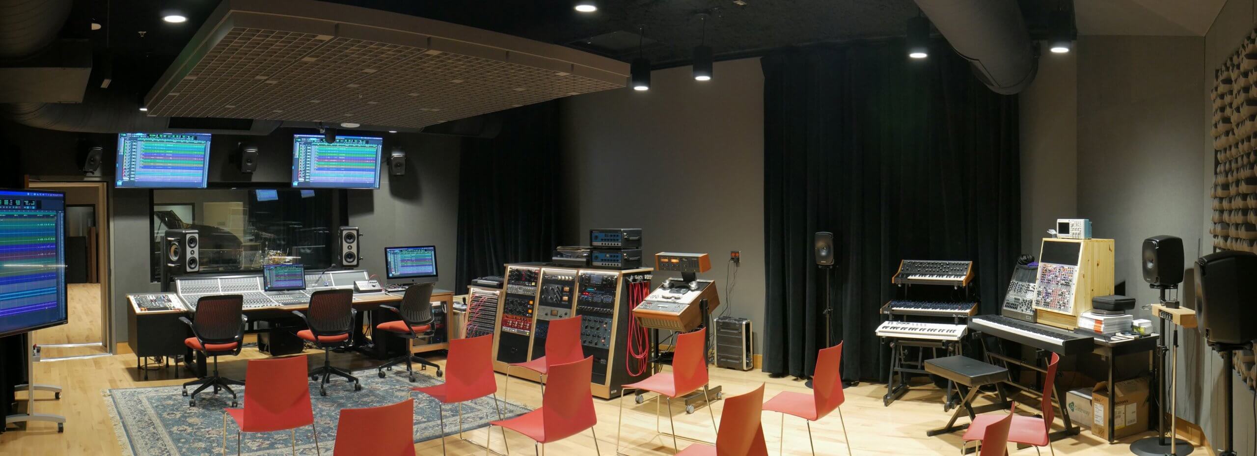 Classroom-sized control room