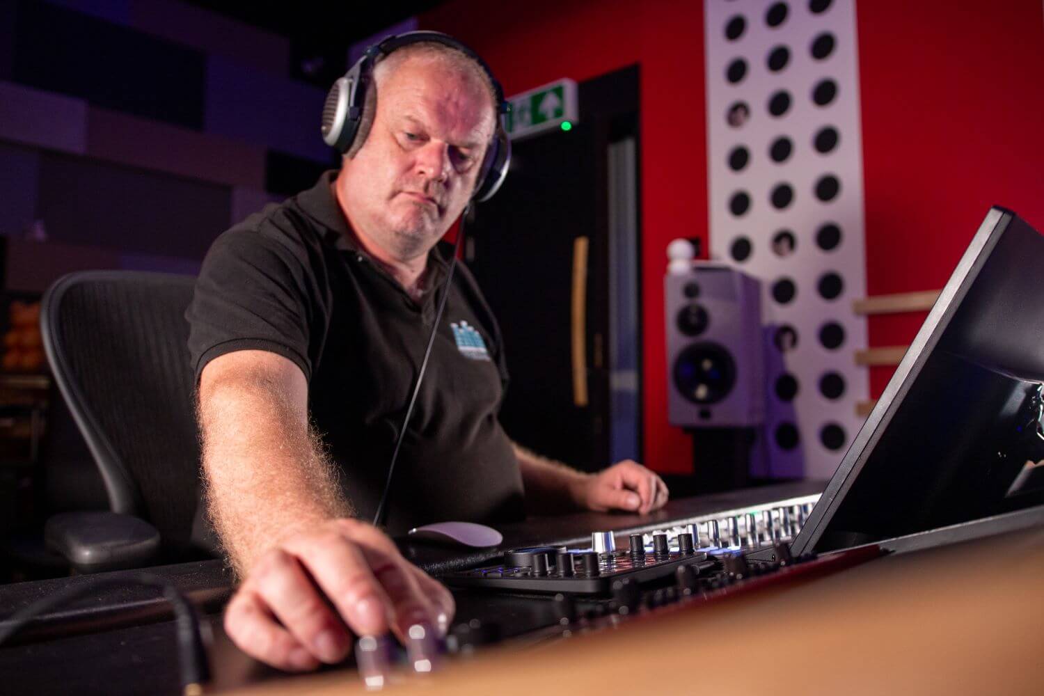 Present Day Production Mastering Engineer, Mark Ashfield