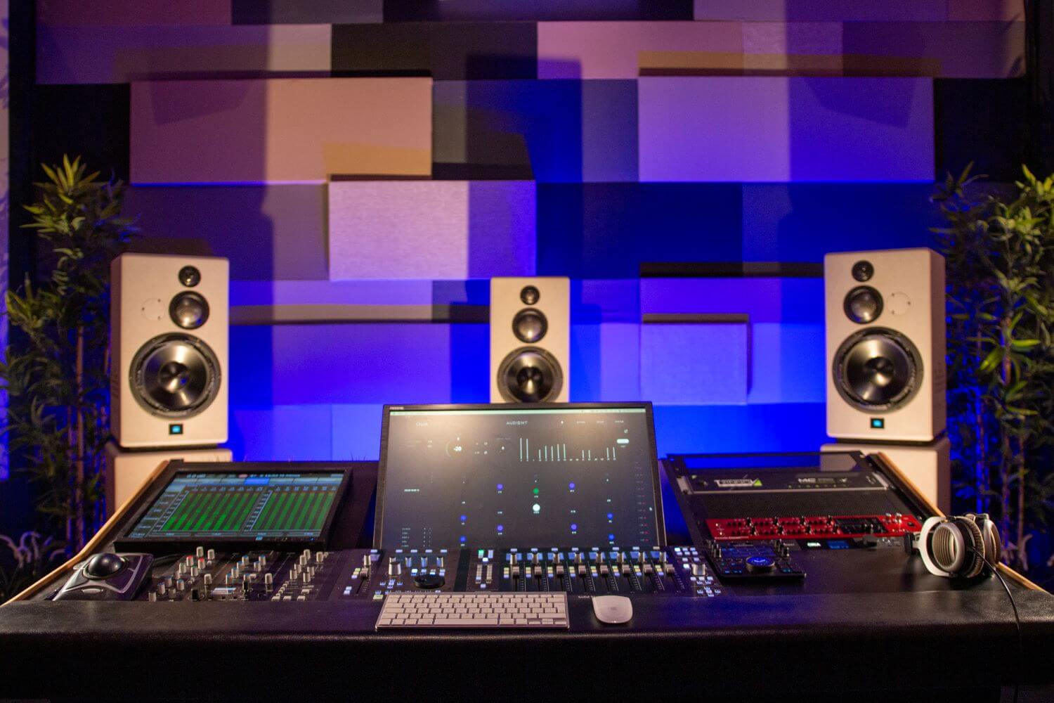 Present Day Production immersive studio setup with ORIA 