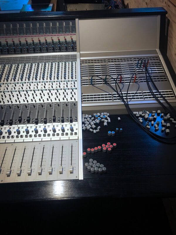 ASP8024 Classic console - with its knobs off, having just been washed! 