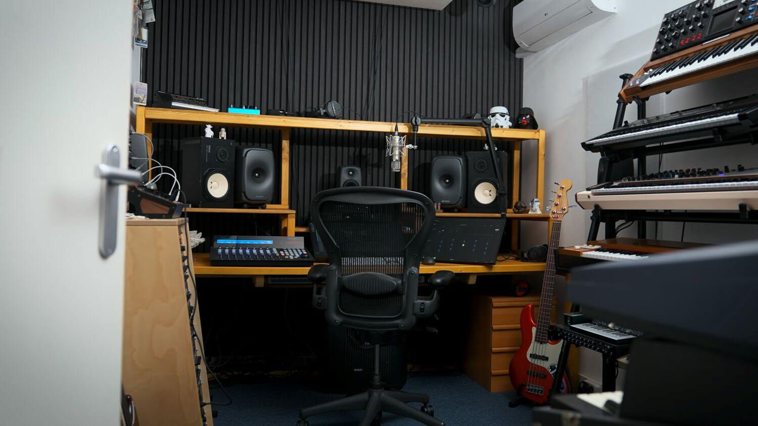 Bert Smorenburg's small but perfectly calibrated Atmos For Music studio in Rotterdam