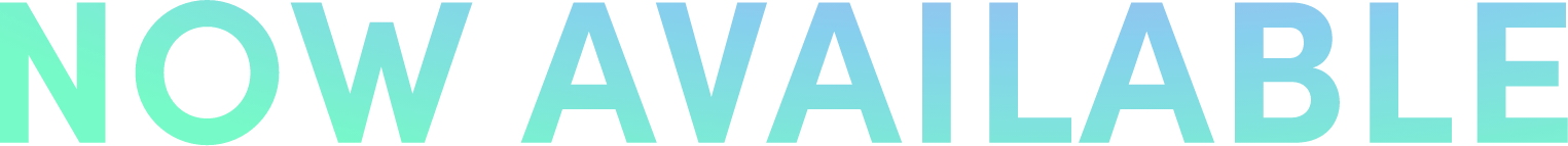 Now Available Gradient Text