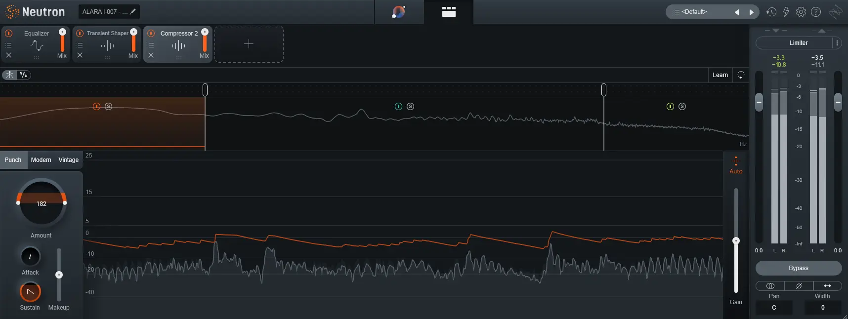 iZotope Neutron UI