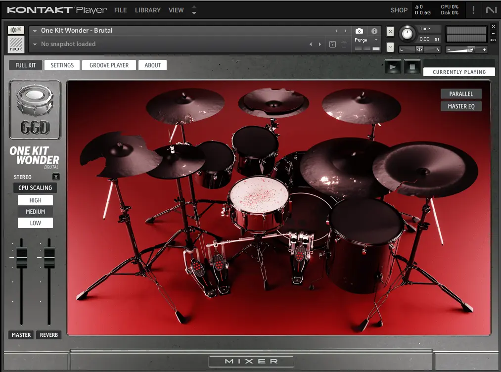 Kontakt Player UI