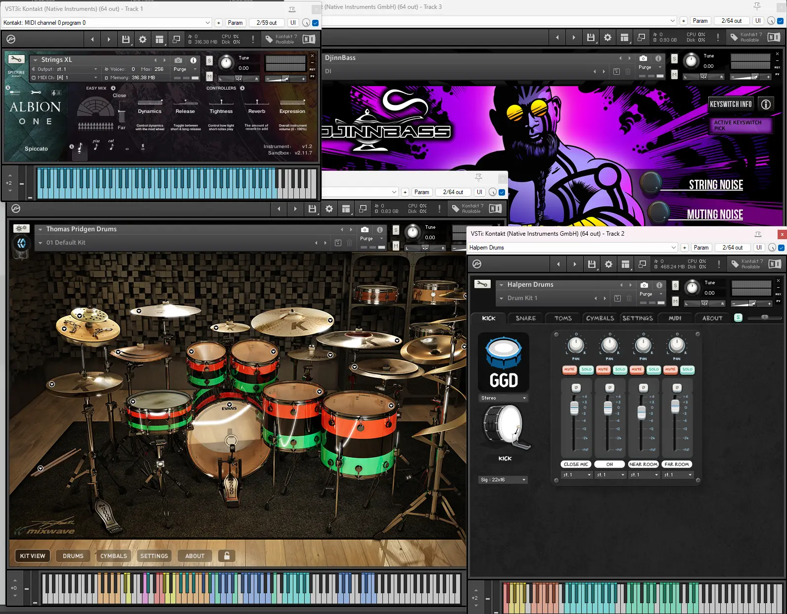 Kontakt UI